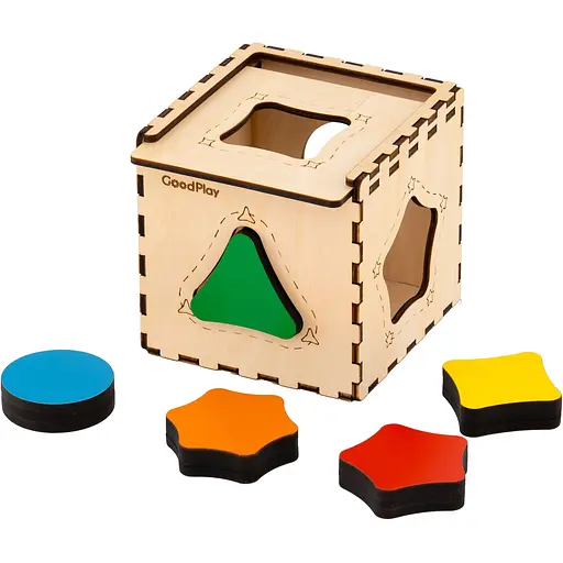 Кубик-сортер GoodPlay (CUB-4-004) - фото 3