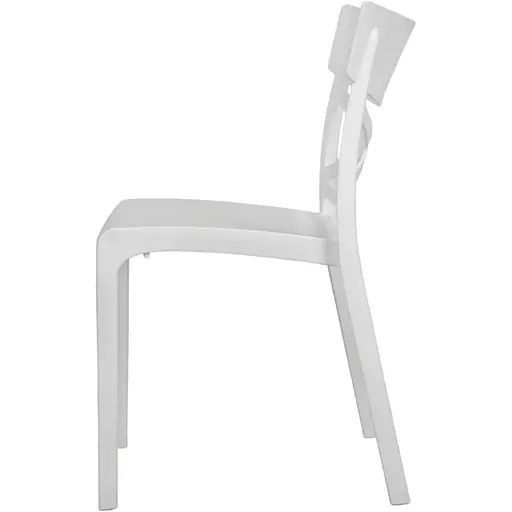 Стул садовый Bica Croix пластиковый белый - фото 5