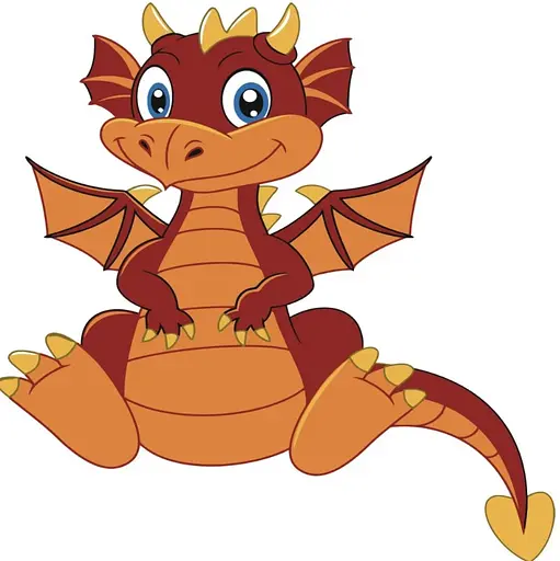 Набор для росписи по номерам Дракончик, Strateg, 30x30 см, ES089