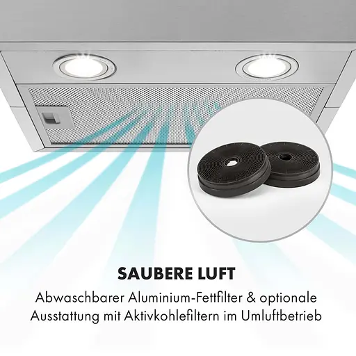 Вытяжка кухонная Klarstein Structura 641 м³/час (10034849) - фото 4