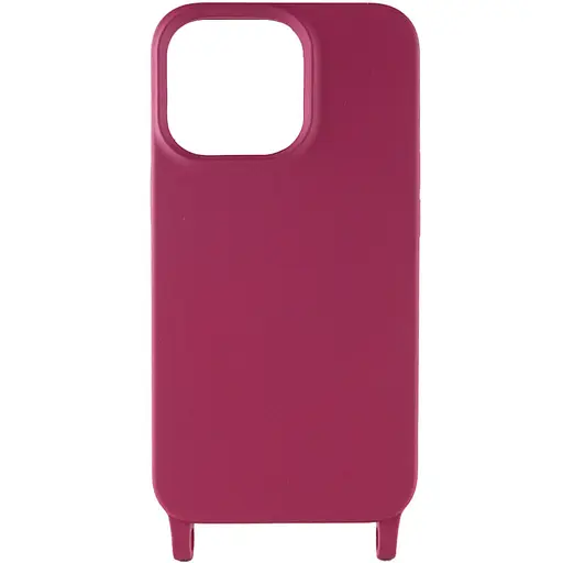 Чехол Epik TPU two straps California для Apple iPhone 13 Pro Max 6.7 Красный/Rose Red - фото 2