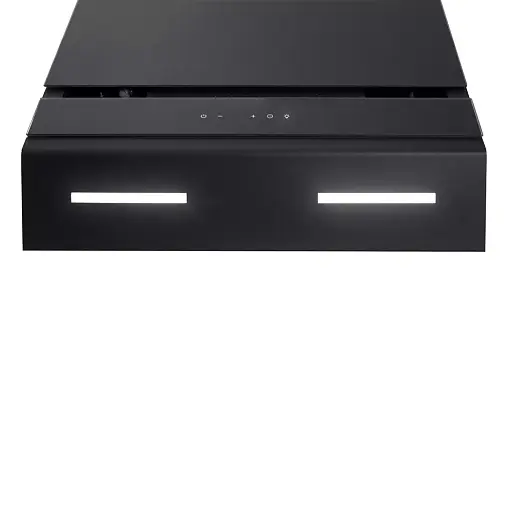 Вытяжка декоративная наклонная Perfelli DNS 6723 B 1100 BL LED Strip - фото 6