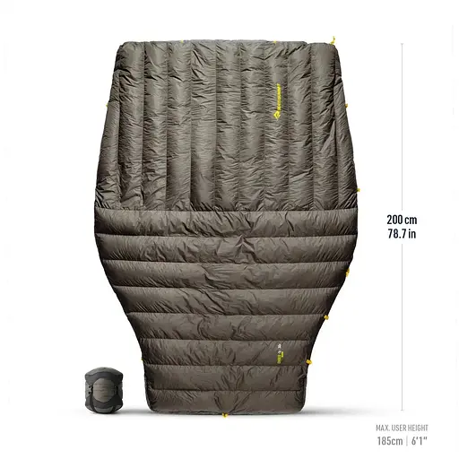 Спальник Sea To Summit Ember Down Quilt -1C|30F Long Beluga (1033-STS ASL042012-210104) - фото 3