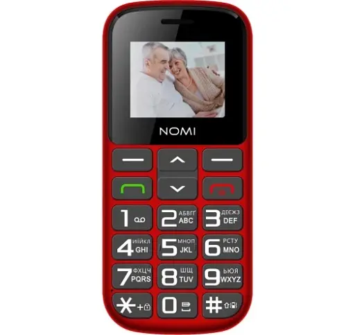 Телефон Nomi i1871 Red UA UCRF - фото 2