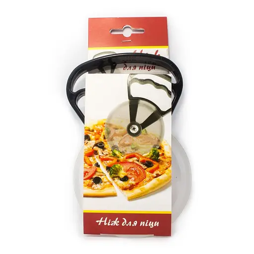 Ніж роликовий для піци та тіста 16 см, Kitchette 84116 - фото 3