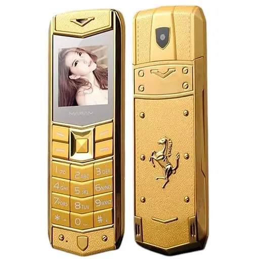 Мобільний телефон H-Mobile A8 Mafam A8 gold. Vertu design