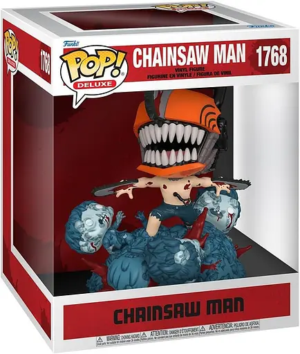 Фигурка Funko Pop Человек бензопила Дэнджи Chainsaw Man Denji 15 см FP CM D 1768 - фото 3