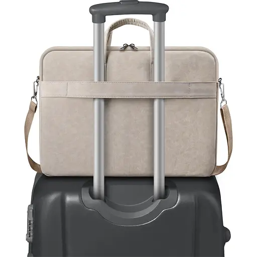 Сумка для ноутбука Defender 15.6ъ Solid, Beige, экокожа, 410х310х40 мм (26126) (26126_DEFENDER) - фото 4