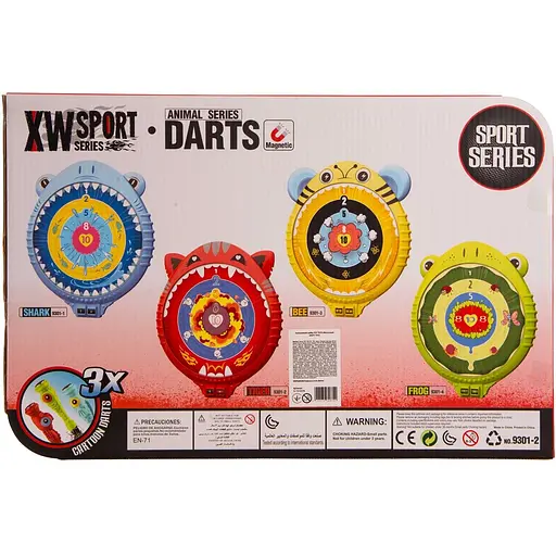 Іграшковий набір DIY Toys Магнітний дартс Тигр (CJ-1515378) - фото 3