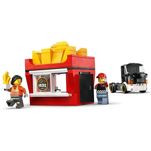 Конструктор LEGO City Вантажівка з картоплею фрі 216 деталей (60488) - фото 5