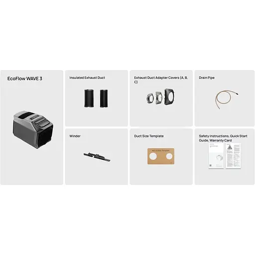 Кондиционер мобильный EcoFlow Wave 3 [134434] - фото 6