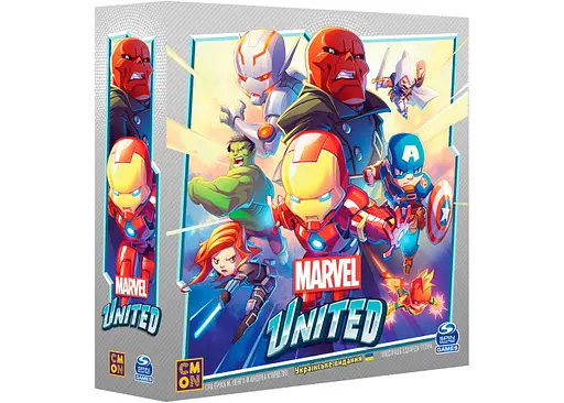 Настольная игра Geekach Games Marvel United: Украинское издание (Marvel United: Ukrainian edition) (укр.) (GKCH035MU)