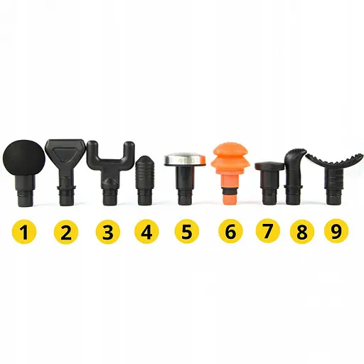 Ручной перкуссионный массажер 4FIZJO Massage Gun Ultra 100 Вт массажный пистолет (P-5907739315632) - фото 6