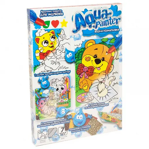 Набір креативної творчості Aqua Painter (українською), Danko Toys