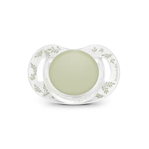 Пустышка физиологическая Suavinex Poetry 0-6 месяцев светло-зеленая с рисунком (308931) - фото 3