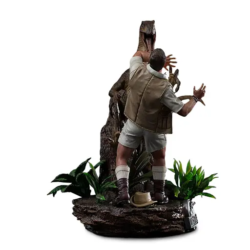 Статуэтка JURASSIC PARK Clever Girl Deluxe Art Scale 1/10 (Парк Юрского периода) - фото 4