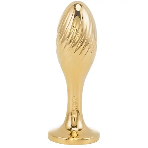 Металева анальна пробка Лисячий хвіст Lockink Sevanda White Fox-Tail Anal Pear-shape Plug - фото 6