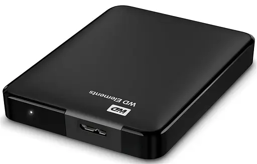 Внешний жесткий диск Western Digital 2.5` USB 1.0TB Elements Black (BUZG0010BBK-WESN) - фото 2