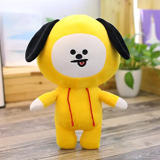М'яка іграшка Цуценя Chimmy BT21 талісман Чиміна з BTS 35см BTS 41.02 - фото 3
