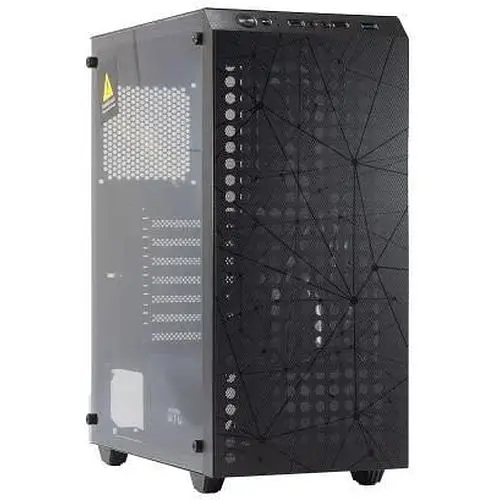 Корпус GTL Gaming "Shield", чорний, без БЖ, Mid Tower, ATX / Micro ATX / Mini ITX, 1xUSB 3.0 / 2xUSB 2.0, макс. CPU - 155 мм / VGA - фото 1