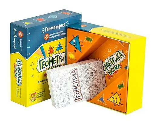 Настольная игра Банда умников Геометрика Extra (рус.) (УМ009) - фото 2