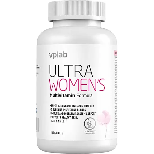 Мультивитамины VPLab Ultra Women Multivitamin 180 caps (1086-2022-10-1448)