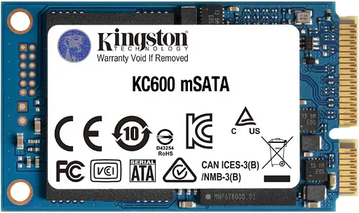 SSD mSATA накопичувач Kingston KC600 1TB (SKC600MS/1024G)
