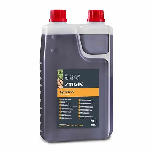 Олива моторна Stiga для 2-х тактних двигунів, об'єм 1 л (1111-9230-01) - фото 1