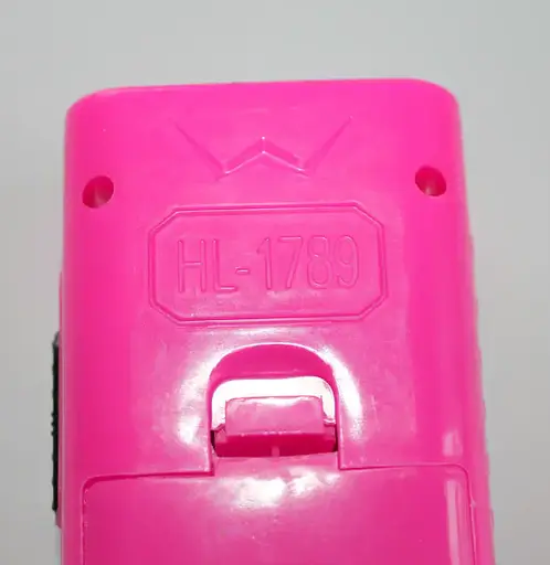 Светодиодный фонарик HL-1789 розовый компактный аккумуляторный ручной LED - фото 4