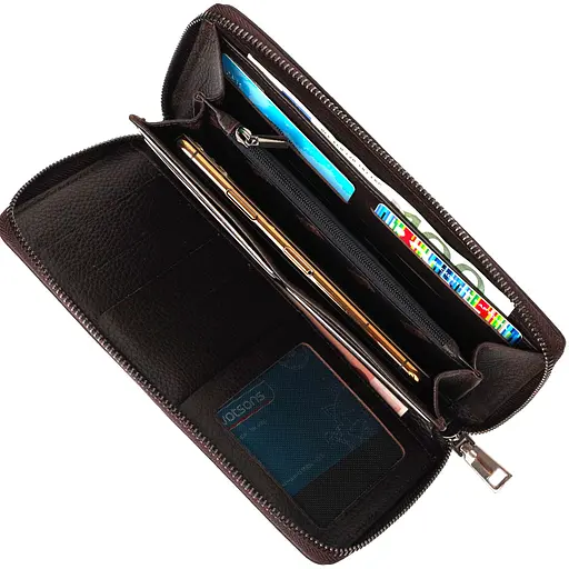 Шкіряна чоловіча сумка Bond 21х11,5х2 см sum0023568 - фото 4