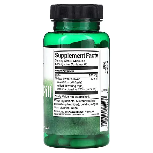 Добавки для поддержания водного баланса Swanson Water Pills 20 mg 120 caps (1086-2023-10-2738) - фото 2