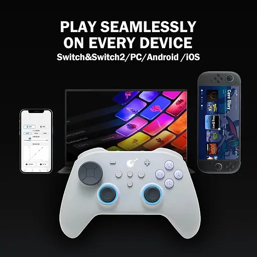 Геймпад Gulikit TT PRO Win, Switch, Android и iOS Black - фото 5