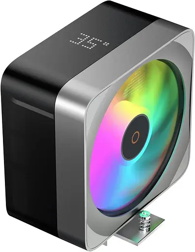 Кулер для процессора Ocypus Delta A40 EX Digital Black (DELTA-A40-BK1NAWD00E-GL) - фото 1