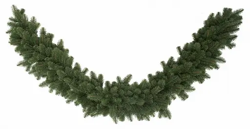 Гирлянда из хвои Премиум 2 м литая (Зеленая)