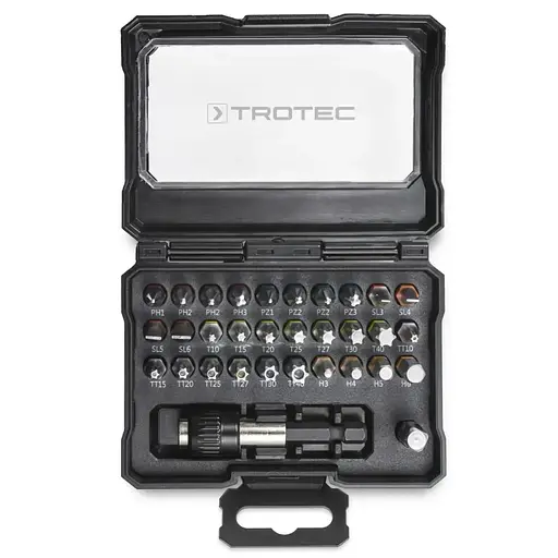 Набор бит Trotec PSCS Screwdriver 32 pieces Bit Set (DAS302814) - фото 2
