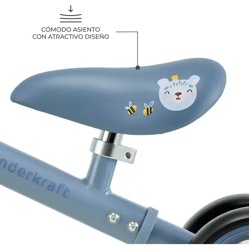 Каталка-біговел Kinderkraft Cutie Flash Blue (KRCUFL00BLU0000) - фото 4