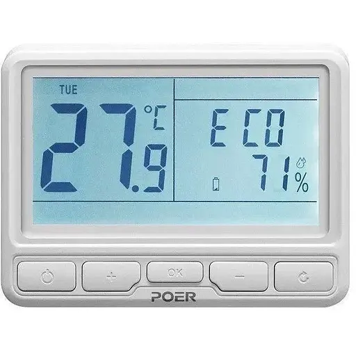 Термостат Poer PTC16 бездротовий з wifi терморегулятором для теплої підлоги