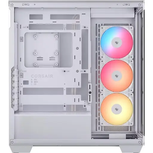 Corsair 3500X ARGB Корпус из закаленного стекла без блока питания, белый (CC-9011279-WW) - фото 14