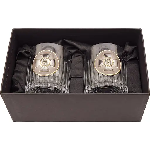 Подарочный набор стаканов Boss Crystal Служба безопасности 2 шт.