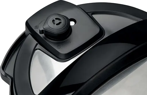 Мультиварка-скороварка Gorenje 1000Вт 6л 15 програм метал/пластик чорний - фото 4