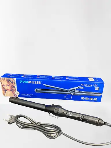 Професійні плойки для локонів щипці для завивки волосся Mozer 6627 плойка локон титан - фото 1