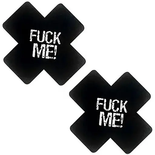 Пестиси на груди Art of Sex - Fuck me, Чорний