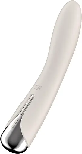 Вібратор Satisfyer Spinning Vibe 1 17.5 см білий - фото 3