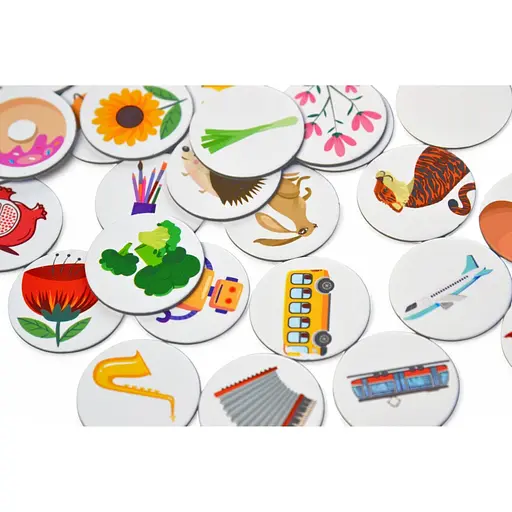 Детское лото "Ассоциации" 2255-UM 6 полей, 84 фишки - фото 4