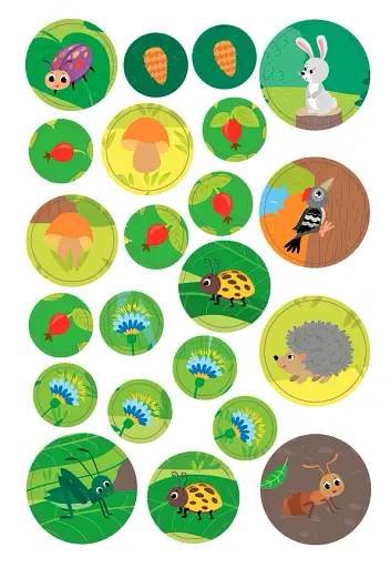 Великі наліпки для малят. Кмітлива лисичка - фото 5