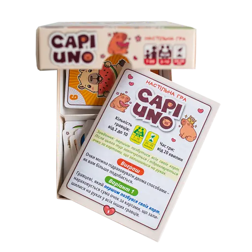 Настольная игра "CAPIUNO - КапіУНО" 10120228У Ranok-Creative, в коробке (4827476909394) - фото 3