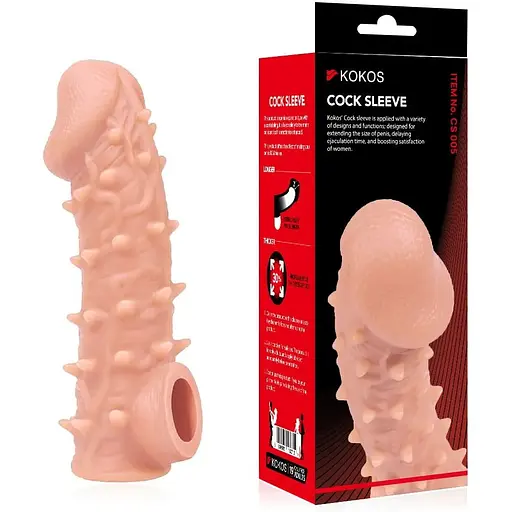 Насадка на член Kokos Cock Sleeve CS 005 M