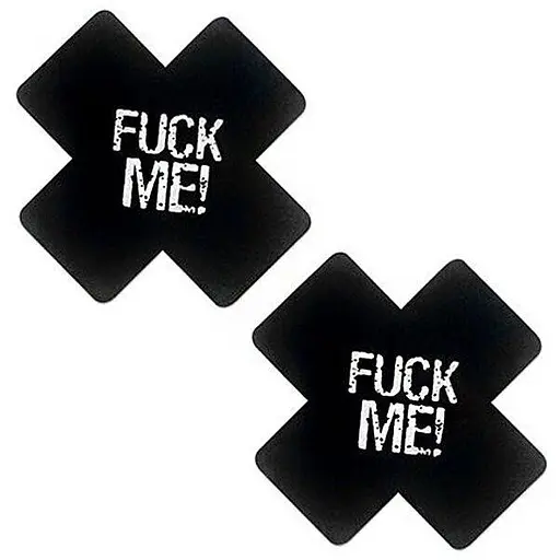 Пестіси на грудь Art of Sex Fuck me черные One size - фото 2
