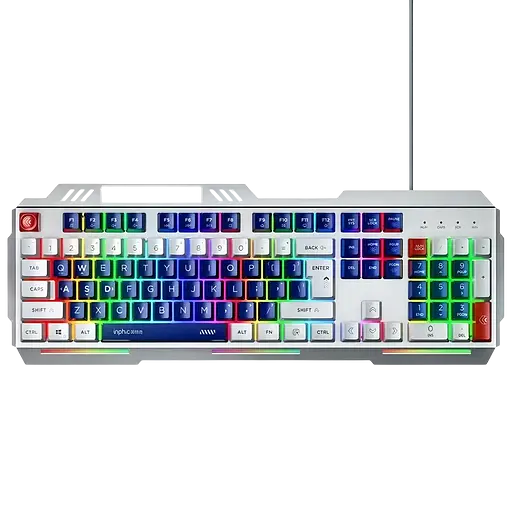 Клавіатура INPHIC K9 MECHA ENG/UKR Blue