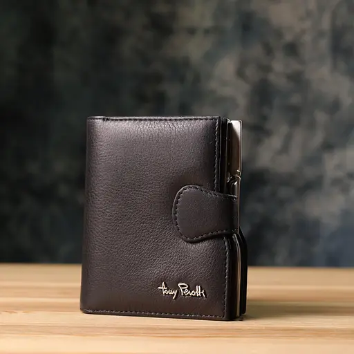 Жіночий вертикальний гаманець із натуральної шкіри Tony Perotti 9.5х12.3х3.5 см acs0029683 - фото 10